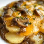 Crockpot chicken hamburger Potato Casserole