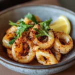 Hot butter calamari