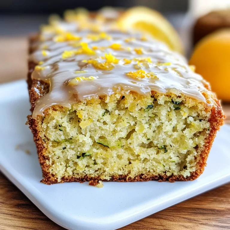 Orange Zucchini Bread with Orange Glaze