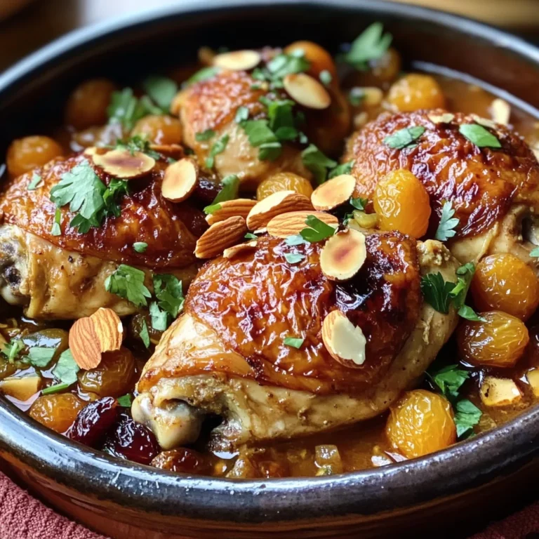 Traditional Moroccan Chicken Tagine