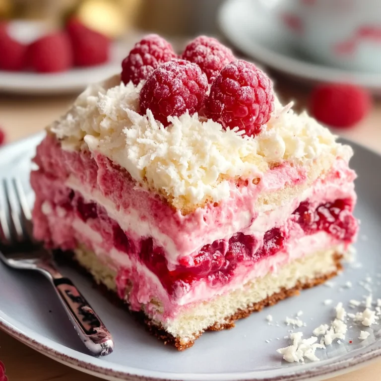 White Chocolate Raspberry Tiramisu