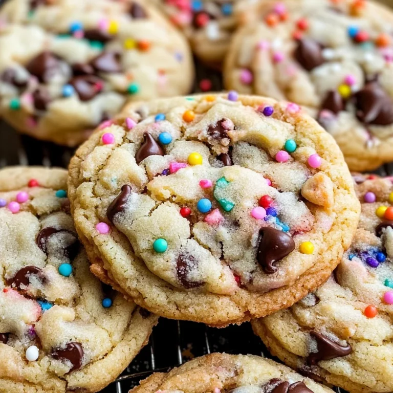 Cake Batter Chocolate Chip Cookies