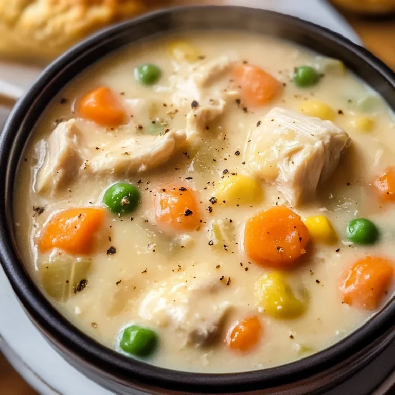 Creamy Chicken Pot Pie Soup