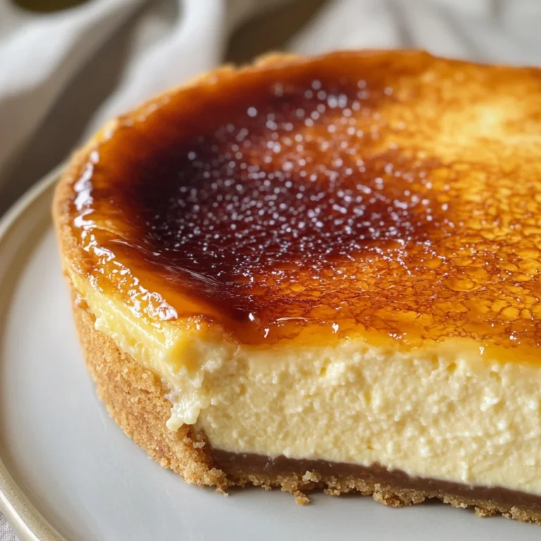 Crème Brûlée Cheesecake