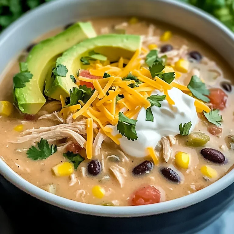Crockpot White Chicken Chili – Easy, Creamy & Hearty