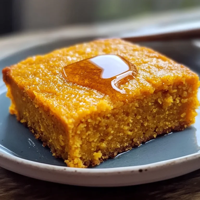 Easy Sweet Potato Cornbread Recipe
