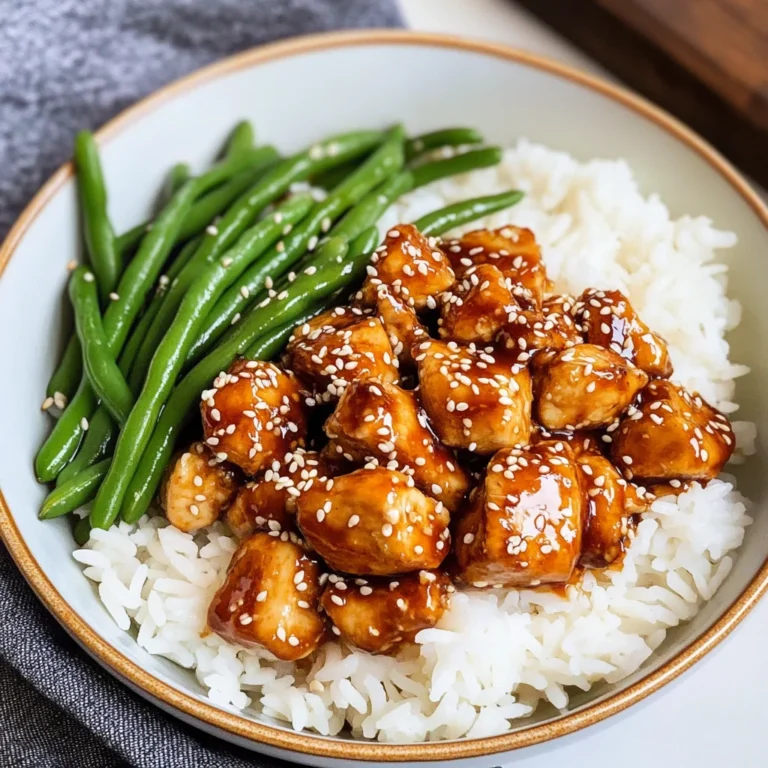 Healthy Sesame Chicken