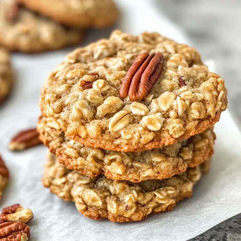 Oatmeal Chai Cookies with Pecans