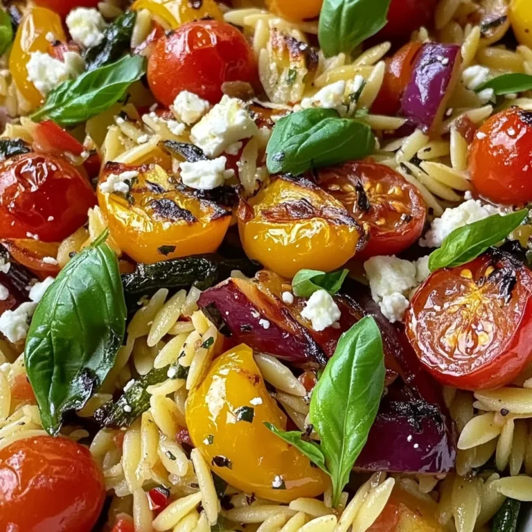 Roasted Vegetable Orzo