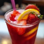 The Best Hibiscus Tea Strawberry-Lemonade Refresher