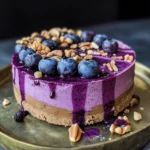 BLUEBERRY ACAI CHEESECAKE