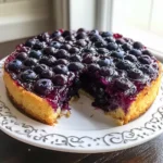 Best Homemade Blueberry Upside Down Cake - Alrightwithme