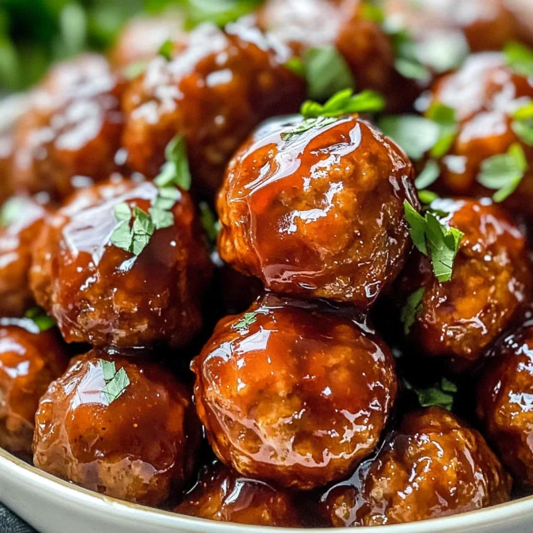 Honey BBQ Crockpot Meatballs