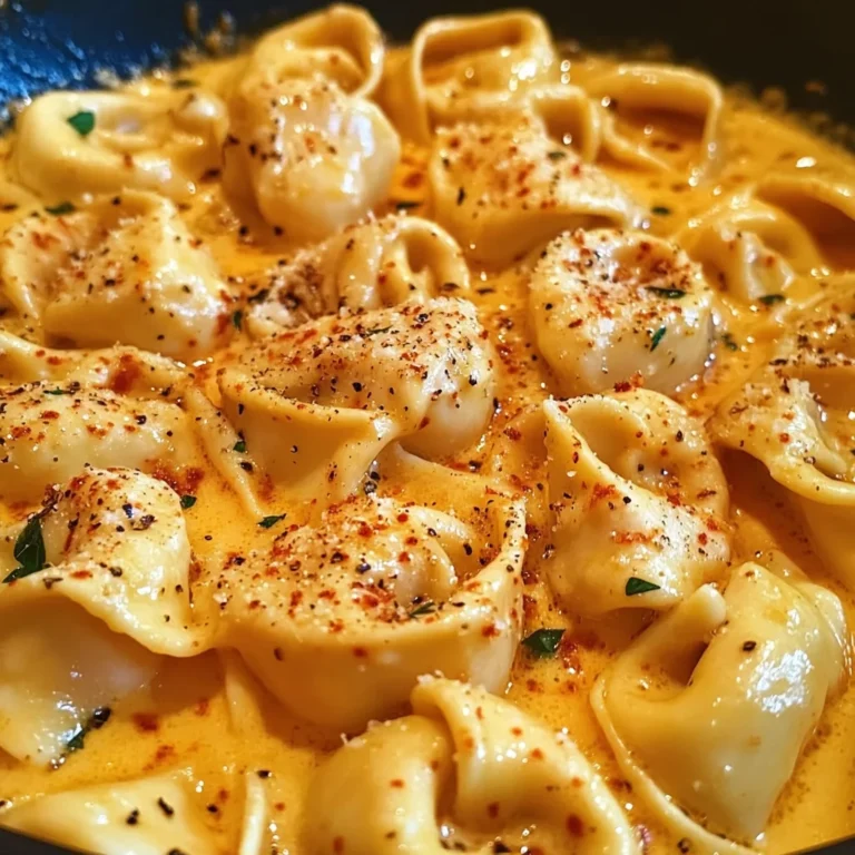 One-Pot Spicy Garlic Butter Chicken Tortellini
